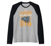 The Legend Has Retired CTO Tech Chief Raglan Baseball Tee
