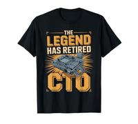 The Legend Has Retired CTO Tech Chief T-Shirt