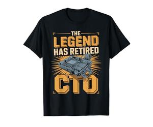 The Legend Has Retired CTO Tech Chief T-Shirt