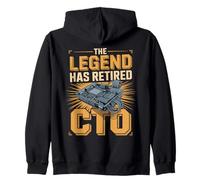 The Legend Has Retired CTO Tech Chief Zip Hoodie