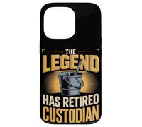 The Legend Has Retired Custodian Janitor Case for iPhone 13 Pro