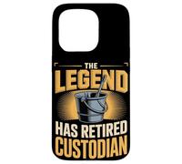 The Legend Has Retired Custodian Janitor Case for iPhone 15 Pro