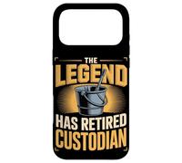 The Legend Has Retired Custodian Janitor Case for iPhone 17 Pro Max