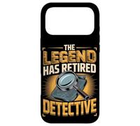The Legend Has Retired Detective Investigators Case for iPhone 17 Pro Max