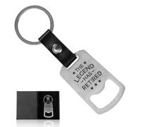 The Legend has Retired Gift - Bottle Opener Ideas Father's Beer Bottle Opener Retirement Gift for Dad, Grandfathers, Husband, Friends, Colleague, Retirement Presents