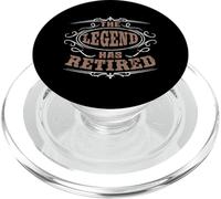 The Legend Has Retired Humor Retirement PopSockets PopGrip for MagSafe