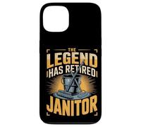 The Legend Has Retired Janitor Custodian Case for iPhone 13
