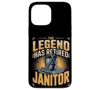 The Legend Has Retired Janitor Custodian Case for iPhone 13 Pro Max