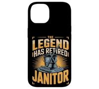 The Legend Has Retired Janitor Custodian Case for iPhone 14
