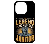 The Legend Has Retired Janitor Custodian Case for iPhone 14 Pro