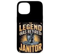 The Legend Has Retired Janitor Custodian Case for iPhone 15