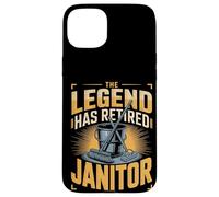 The Legend Has Retired Janitor Custodian Case for iPhone 15 Plus