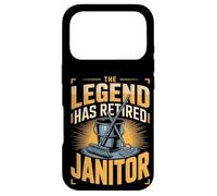 The Legend Has Retired Janitor Custodian Case for iPhone 17 Pro