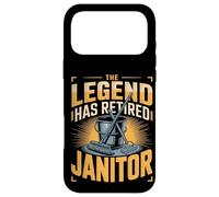 The Legend Has Retired Janitor Custodian Case for iPhone 17 Pro Max