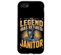 The Legend Has Retired Janitor Custodian Case for iPhone SE (2020) / 7/8