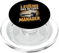 The Legend Has Retired Manager Managers PopSockets PopGrip for MagSafe