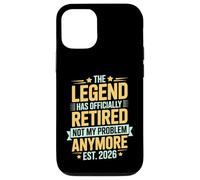 The Legend Has Retired Not My Problem Anymore Case for iPhone 12/12 Pro