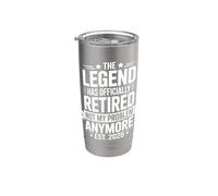 The Legend Has Retired Not My Problem Anymore Stainless Steel Insulated Tumbler