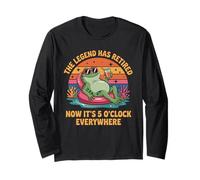 The Legend Has Retired - Now It's 5 o'Clock Everywhere Long Sleeve T-Shirt