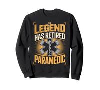 The Legend Has Retired Paramedic EMT Sweatshirt