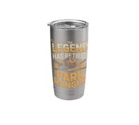 The Legend Has Retired Park Ranger Forest Ranger Stainless Steel Insulated Tumbler