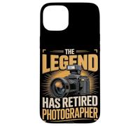 The Legend Has Retired Photographer Photographers Case for iPhone 15 Plus