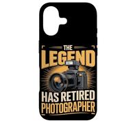 The Legend Has Retired Photographer Photographers Case for iPhone 17