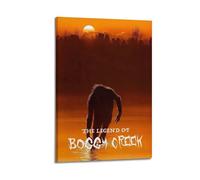 The Legend of Boggy CreekCanvas Posters Aesthetic Wall Art Decorative Painting Poster Decor Vintage Canvas for Living Room Bed Room 24x36inch(60x90cm) Frame-style