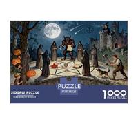 The Legend of Devil's Bridge Wooden Jigsaw Puzzle Waterproof 1000 Piece Puzzles for Adults Colourful Educational Games