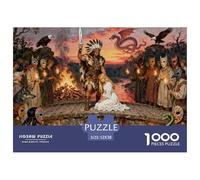 The Legend of Devil's Bridge Wooden Jigsaw Puzzle Waterproof 1000 Piece Puzzles for Adults Gifts Challenging And Brainteasing Educational Games