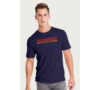 The Legend Of Ron Burgundy Colour Logo T-Shirt Anchorman Navy XXL