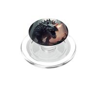 The Legend of the Drachosaurus a journey through imagination PopSockets PopGrip for MagSafe