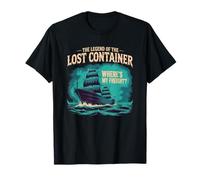 The Legend of The Lost Container, Supply Chain Halloween T-Shirt