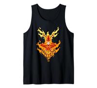 The Legend of Vox Machina Fire Elemental Keyleth Cartoon Tank Top