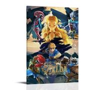 The Legend of Zelda Breath of The Wild Poster Decorative Painting Canvas Wall Art Living Room Poster Bedroom Painting, Canvas Art Poster And Wall Art Picture Print Modern Family Room Decor 1