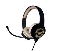 The Legend Of Zelda Childrens/Kids Logo Interactive HeadphonOne Size Black/Gold