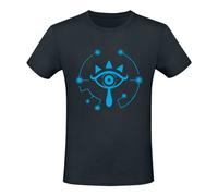 The Legend Of Zelda Men's Nintendo Symbol T-Shirt in Black | Size: Small The Legend Of Zelda Black S
