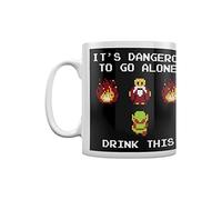 The Legend of Zelda Pyramid International (Drink This) Official Boxed Ceramic Coffee/Tea Mug, Multi-Colour, 11 oz/315 ml