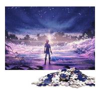 The Legend of Zelda Wooden Jigsaw Puzzle 300 Pieces for Adults Fun Education Game Toy Intellectual Game Home Decoration Stress Relief Relaxation And Intelligence 300pcs (40x28cm)