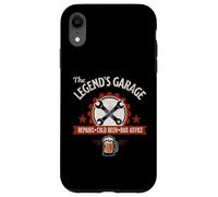 The Legend’s Garage Repairs Cold Beer Bad Advice Mechanic Case for iPhone XR
