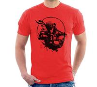 The Legendary Hero Metal Gear Solid Men's T-Shirt Red