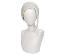 The Legendary Hit Man Taro Sakamoto Cosplay Wig Slicked Back Gray Hair Tied into a Back Bun Accessory Unisex for Party Halloween Christmas