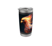 The Legendary Phoenix of Immortality Stainless Steel Insulated Tumbler