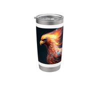 The Legendary Phoenix of Immortality Stainless Steel Insulated Tumbler