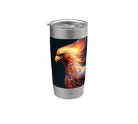The Legendary Phoenix of Immortality Stainless Steel Insulated Tumbler