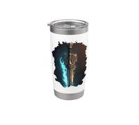 The Legendary Sword Bravery, Magic and Victory Stainless Steel Insulated Tumbler