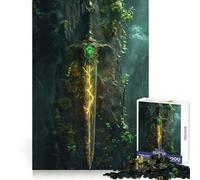 The Legendary Sword Jigsaw Puzzles 1000 Pieces for Teenagers Think Game Peaceful Time Quality Edge Perfect Present (38x26cm)
