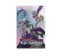 The Legendary Vox Machina Entangled Poster for The TV Show Machina Poster Decorative Painting Canvas Wall Posters And Art Picture Print Modern Family Bedroom Decor Posters 08x12inch(20x30cm)