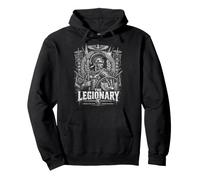 The Legionary Discipline And Dominion Warrior Rome Pullover Hoodie
