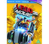 The Lego Movie [Blu-ray 3D + Blu-ray + UV Copy] [2014] [Region Free]